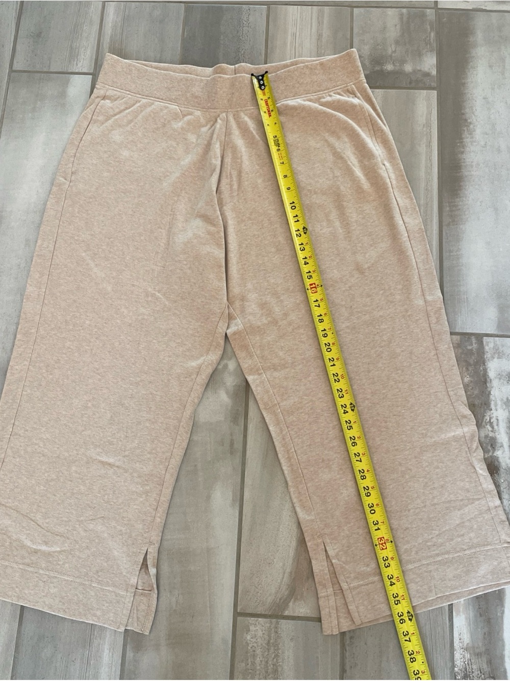 Pact Organic Cotton Airplane Travel Set Cardi Wide Leg Pant Oatmeal Heather 3XL - Picture 13 of 16